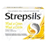 Strepsils Med a Citron 0. 6mg-1. 2mg pas. 36