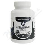 Uniospharma Aktivn uhl 210mg tbl. 90