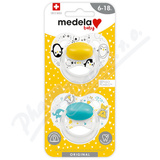 Medela baby Original dudlk mix barev 6-18m 2ks