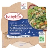 BABYBIO veer. menu zele-pastin-boulghour 12m+ 230g