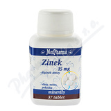 MedPharma Zinek 15mg tbl. 37