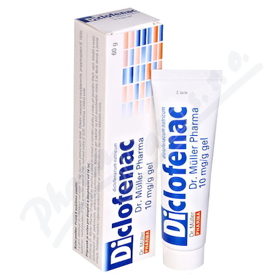 Diclofenac Dr.Müller Pharma 10mg-g gel 60g